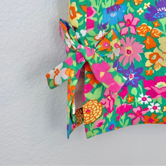 Lilly Pulitzer Bright Floral Women's Side Bow Skirt Golf Preppy Vacation Size 12 - Picture 5 of 11